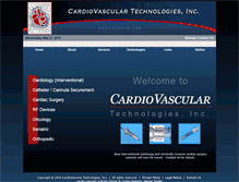 Tablet Screenshot of cvtechinc.com